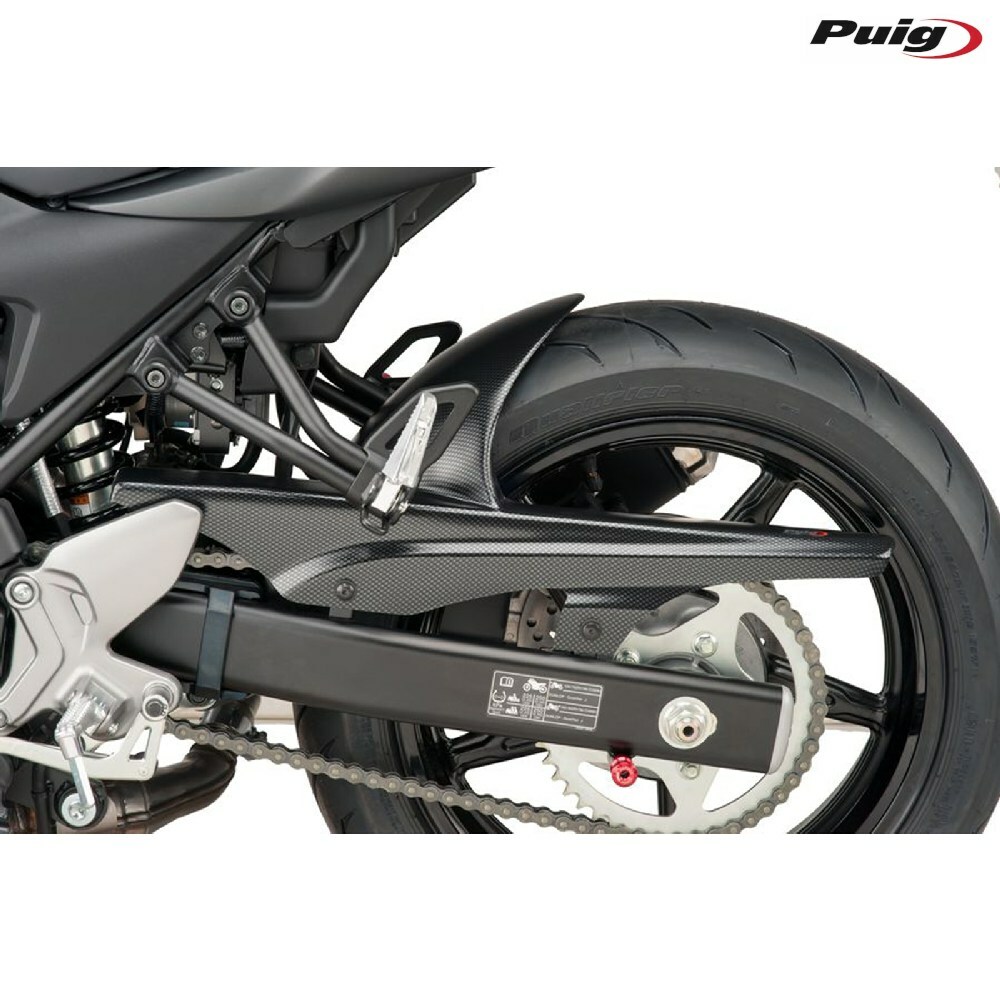 PUIG PARAFANGO POSTERIORE PER SUZUKI SV650 2018 CARBON LOOK