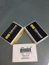 Edmund Elliptical Mirror Protected Gold - lot of 3