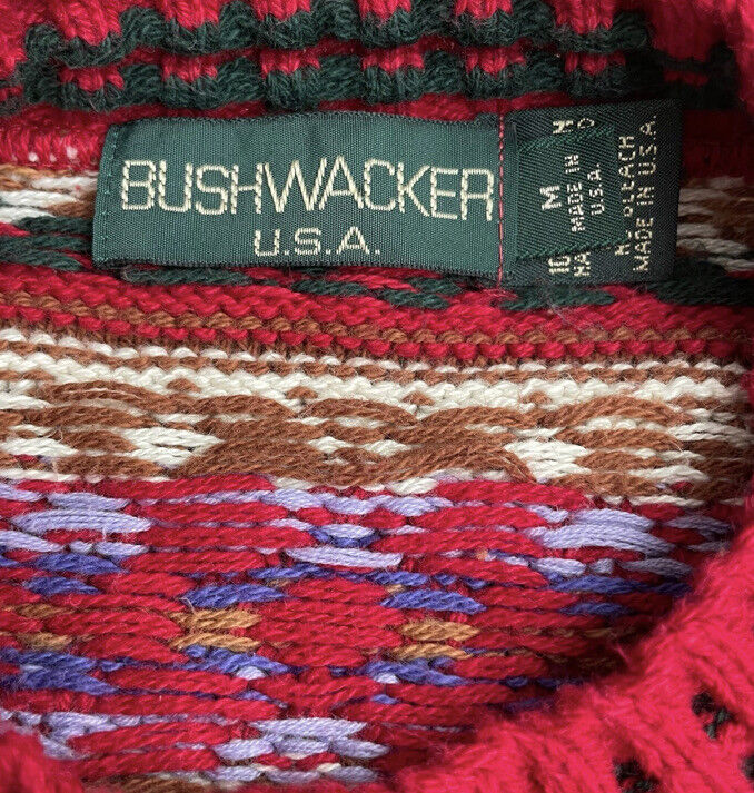 Vintage Bushwacker Women’s Fair Isle Sweater 100%… - image 2