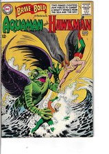 Brave And The Bold 51 Aquaman Hawkman VG/F 1964 Glossy