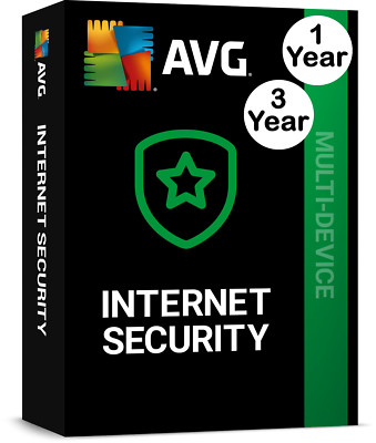 AVG Internet Security 2026 10 Multi Devices 1-Year 3-Year - 5 Minute Delivery