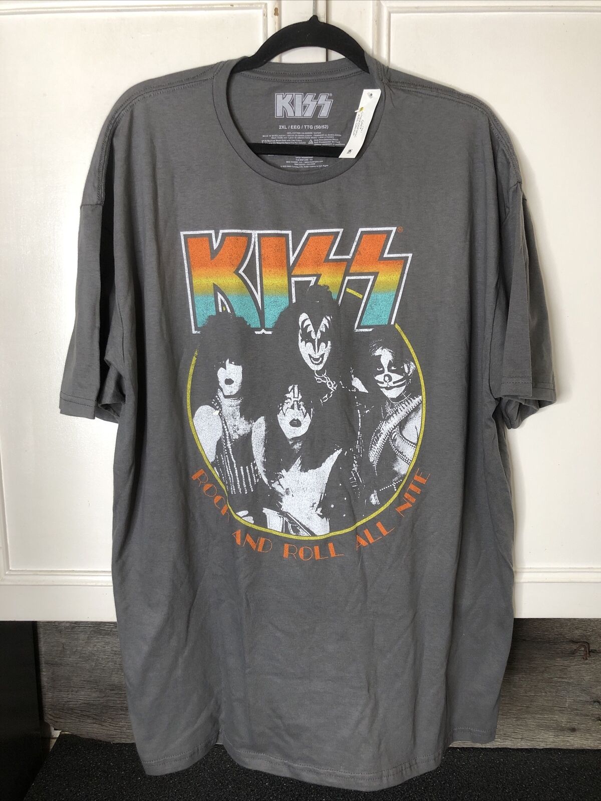 KISS Rock and Roll All Night Group T-Shirt XL (46-48)