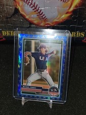 2023 Panini USA Stars & Stripes Blue Prizm Stars #52 Michael Torres #d /75