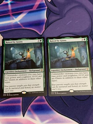 C1886 MAGIC GATHERING MTG BALDURS GATE RAISED BY GIANTS 2X #250 NM RARE |  eBay