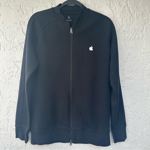APPLE Jacket Men Medium Full Zip Store Employee U… - image 1