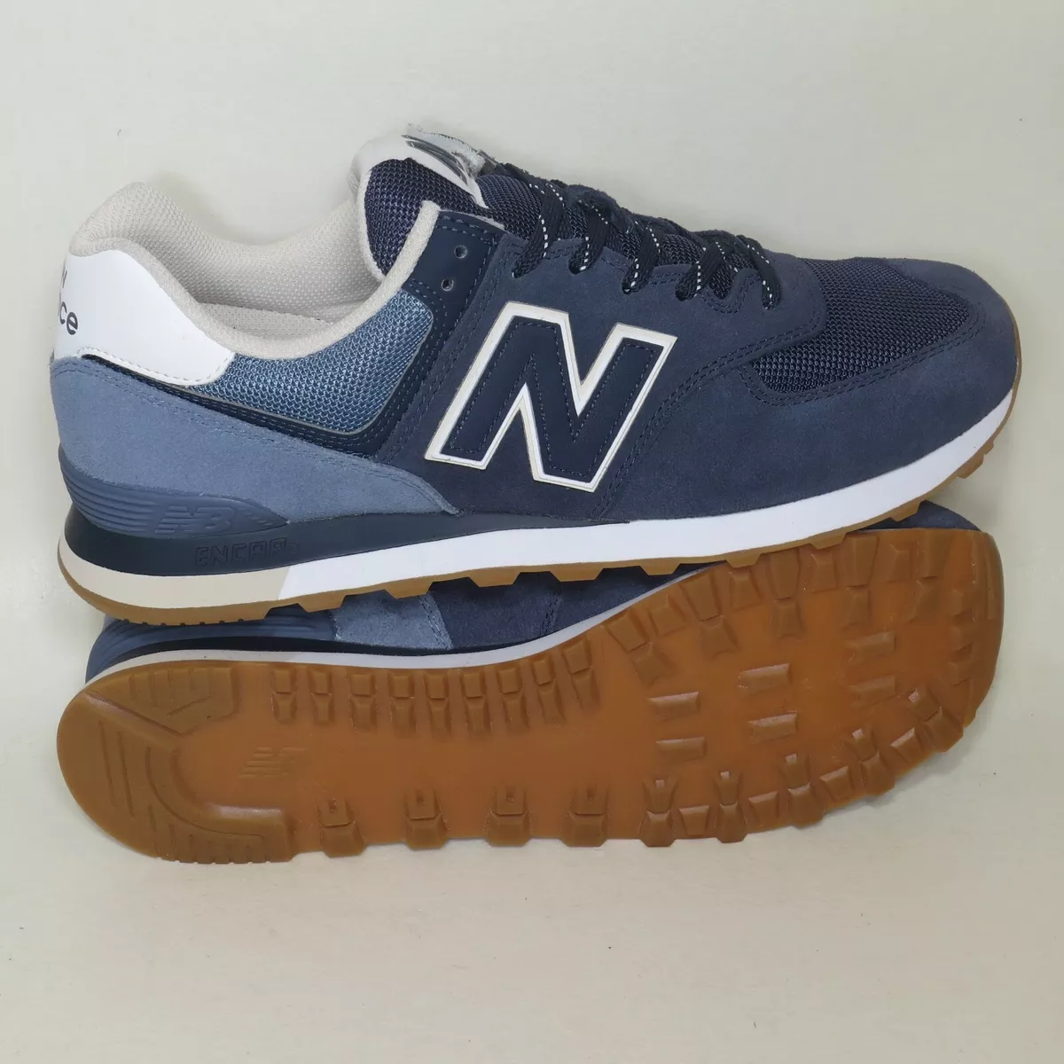 New Balance 574 Deep Porcelain Blue Lifestyle Sneakers ML574GRE Mens Size  11 NEW