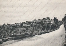 1948 FERMO Panorama Ascoli Piceno Postcard