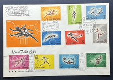 1963 - San Marino - first day cover F.D.C. "verso Tokyo 1964"