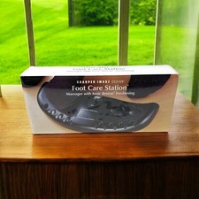 Sharper Image Foot Care Station Massager With Ionic Breeze Freshening SI638 BLK