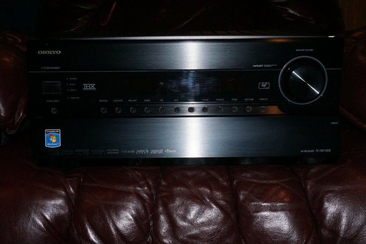 Onkyo TX-NR 1080 9.2 HDMI - 1080P 135 watt 9X Black Remote Has