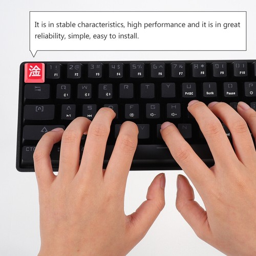 Transparente Tastenkappe Mechanische Tastaturkappen Ersatz-Tastenkappe - Bild 10 von 12