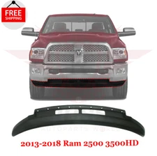New Front Lower Valance Panel Air Deflector Textured Fits 2013-2018 RAM 2500