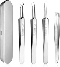 Pimple Popper Blackhead Remover Tool Kit Comedone Acne Spot Zit Extractor Tools