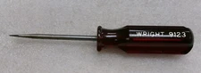 WRIGHT TOOL #9123 1/4 X 3-15/16" ROUND SHAFT SLOTTED SCREWDRIVER #398H