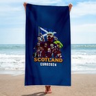 SCOTLAND 2024 Euros | Euro's | Beach Towel | Holiday Towel