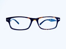 Magnivision Brown Tortoise Rectangular Reader Eyeglasses 2.0 50 17 140