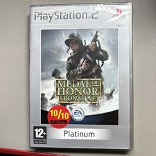 Image of Medal of Honor: Frontline (PS2) platinum new sealed pal version
