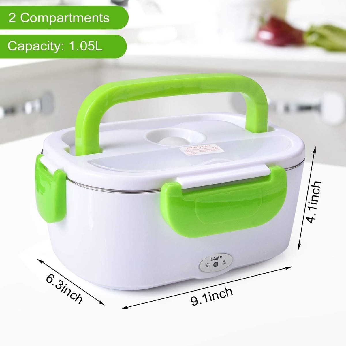 Heater Portable Lonchera Electrica Portatil Walmart Loncheras