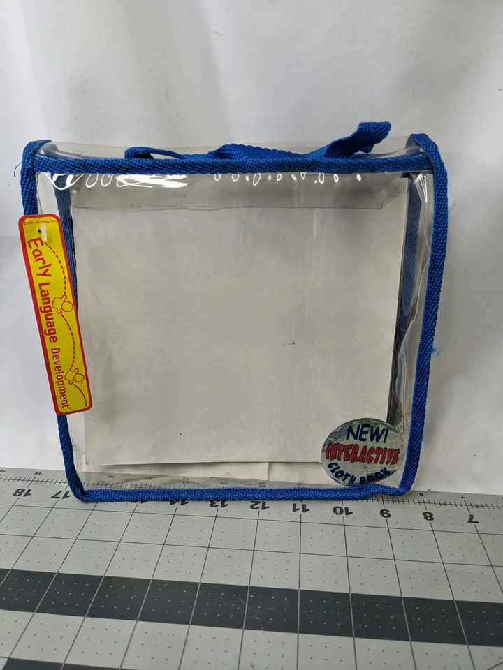 Soft Play Veggie Tales Peas Carrots God Loves You Cloth Book 2004 Stuffed - Image 3 of 4