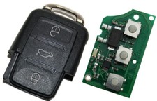Klappschlüssel Funk Sendeeinheit ZV 3 Tasten 1K0959753N 1K0 959 753 N 434Mhz A33