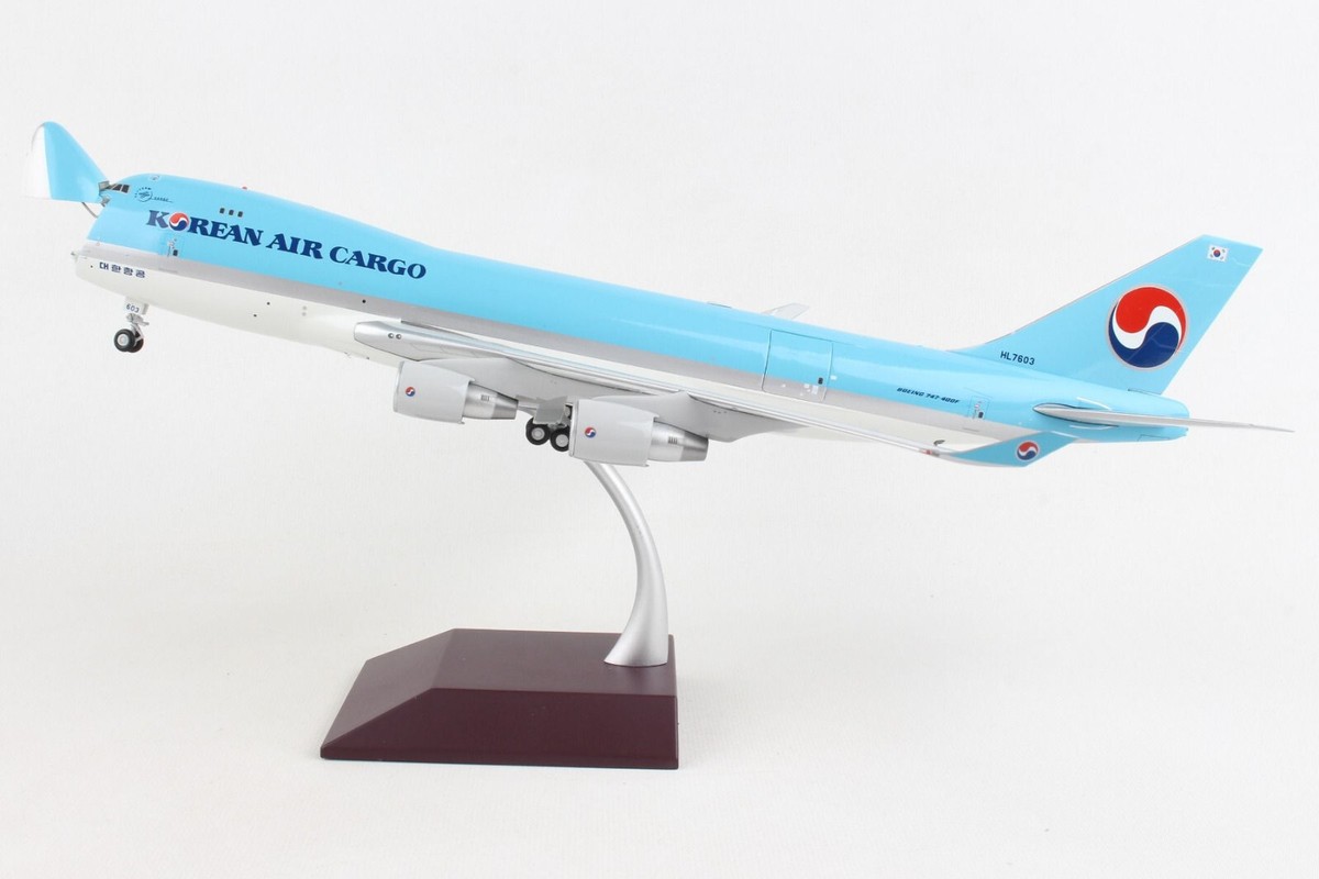 Gemini200 Korean Air Cargo Boeing 747-400ERF Interactive | eBay