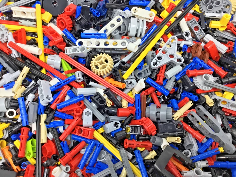 1000+ Teile LEGO® Technic MIX Liftarme Zahnräder Konvolut Technik 9398 Bulk MOC - Bild 2 von 2