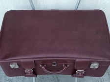 valigia in pelle anni 60-70 ottima quasi nuova