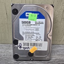 WD 500GB HDD SATA 3.5 7200RPM WD5000AAKS Desktop Hard Drive Tested