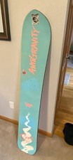 Vintage GNU Antigravity Snowboard 156cm Teal ...