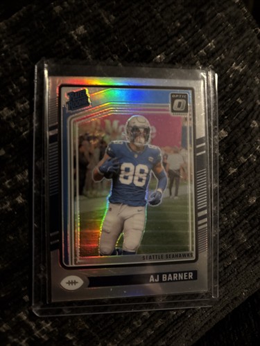 2024 Panini Donruss Optic - Rated Rookie AJ Barner #204 Holo Prizm (RC)