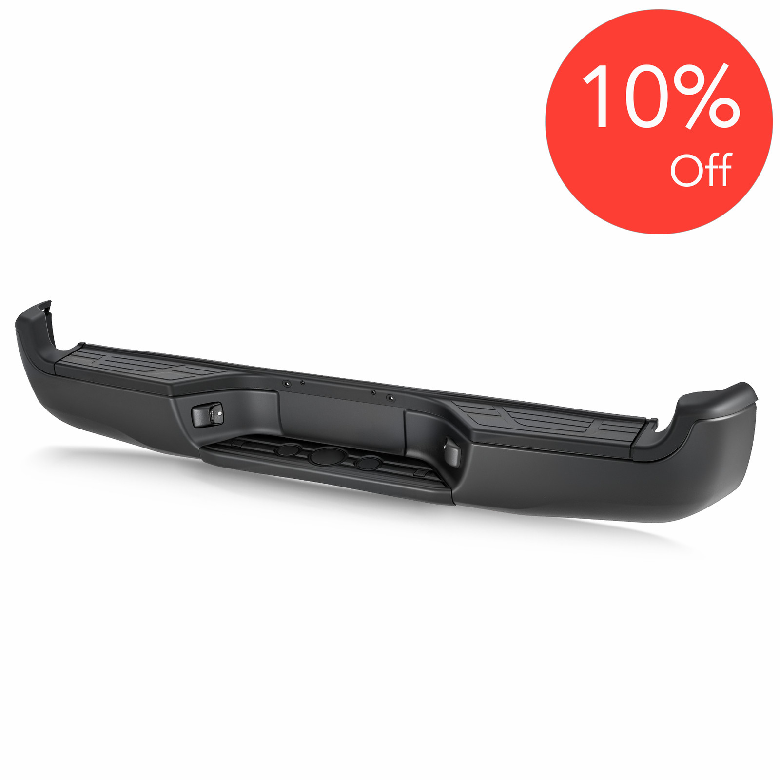 Rear Bumper Assembly Compatible with 2005-2015 Toyota Tacoma w/o Sensor Hole