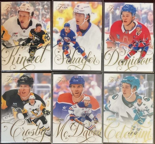 2025-26 Upper Deck Flair Hockey Base Single & RC Singles  **You Pick From List**