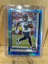 2025 Panini Donruss Optic - Kenneth Walker III #133 Aqua Prizm /349