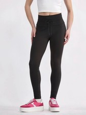 Tie Waist High-Rise Leggings Women's Size L/XL - NWT - Ankle Length