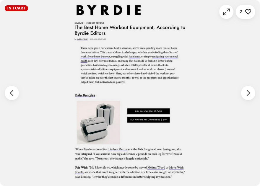 BALA Bangles - SILVER  Adjustable Ankle/Wrist Weights  2  X  2 Lbs Each NEW