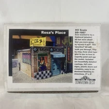 Downtwon Deco HO 1/97 Rosa’s Place Plaster Kit #DD-1007