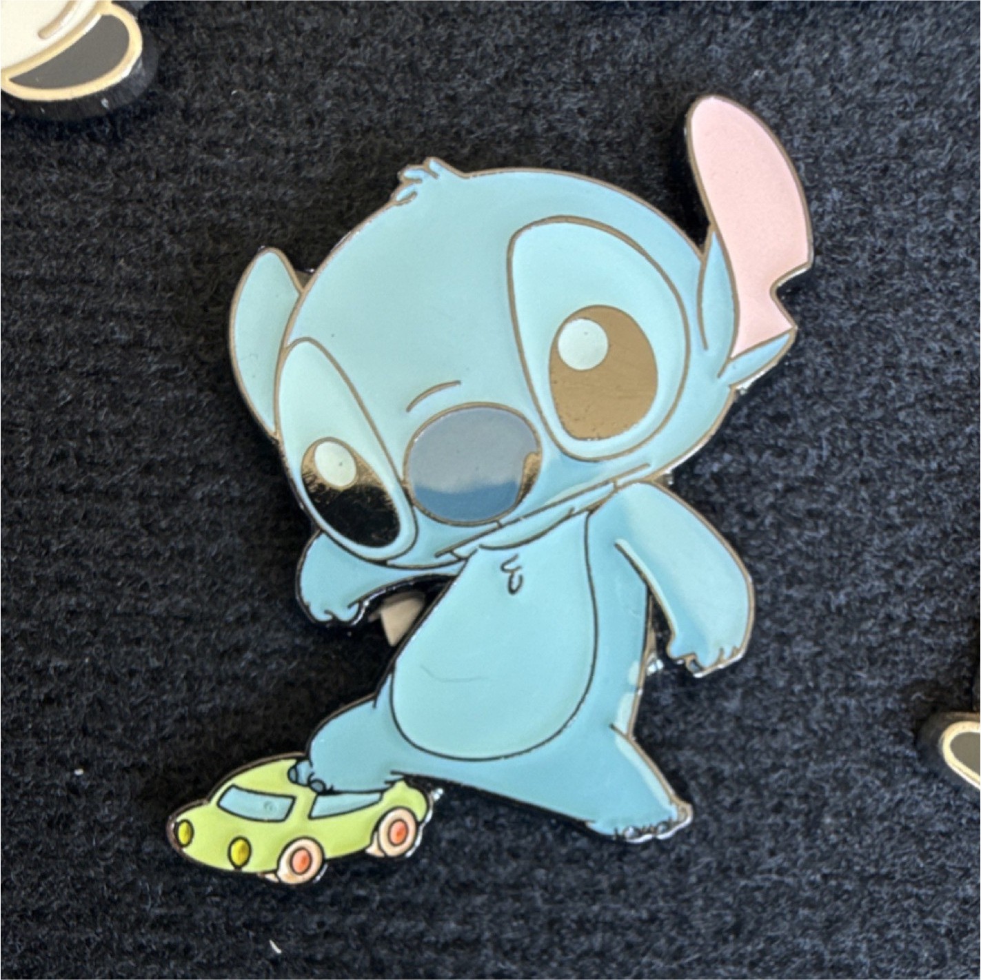 Disney Stitch Lilo & Stitch Skateboard Single Character Enamel Pin