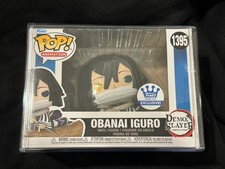 Funko Pop Demon Slayer Obanai Iguro Funko Shop Exclusive # 1395 With Protector