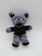 Vintage 90s Liquid Blue Grateful Dead Tie Dye Bean Bear Collectible "JERRY Plush