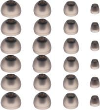 24Pcs Silicone Replacement Earbud Tips Soft XS In-Ear Headphone Covers