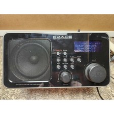 Grace Digital Wireless Internet Radio ITC-IR1000B Tested Working USA