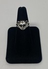 925 Sterling Silver Cat Face Ring Animal Feline Jewelry 4.2 Grams Size 8 — photo 1