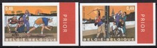 Belgium, 2003, COB 3157/8 Imperforated: €20,00, Folk Sports, MNH