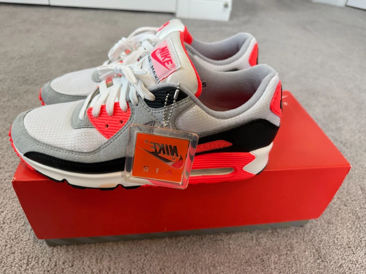 Nike Air Max 90 725233-106 Mens 8.5 Shoes Multi OG Infrared Athletic Sneakers Nike Air Max 90 OG 2015 Infrared | eBay main image 2
