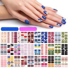 30 Sheets Self Adhesive Nail Polish Strips - Gel Nail Strips Mother's Day Kit5