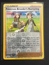 POKEMON BREEDER'S NURTURING 166/189 DARKNESS ABLAZE POKEMON REVERSE HOLO
