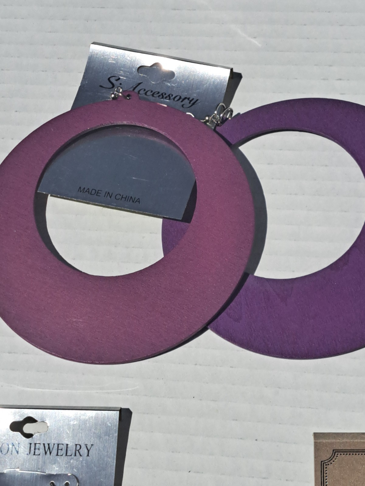 Outrageous dangle Statement earring set 4 pr Bold… - image 11