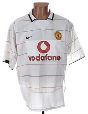 MANCHESTER UNITED 2003/2005 THIRD FOOTBALL SHIRT JERSEY NIKE SIZE L ADULT