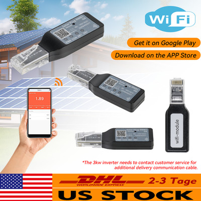 WIFI Module Remote Monitor for PowMr  Low Frequency Inverters Android IPhone App