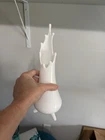 Vintage LE Smith White Milk Glass smoothie Swung